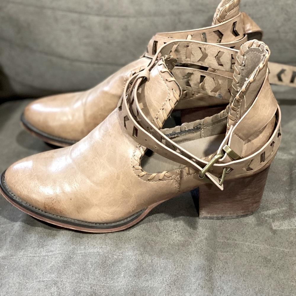 Leather A Rider Girl booties.  Super cute with jeans or skirts.